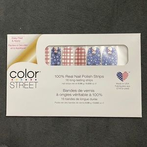 Color Street 100% Real Nail Polish Strips - Snowman’s Land